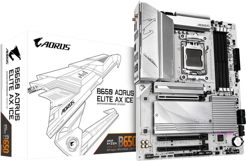 GIGABYTE B650 AORUS ELITE AX ICE