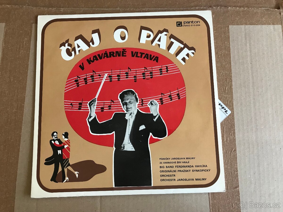 LP čaj o páte v kavárně Vltava