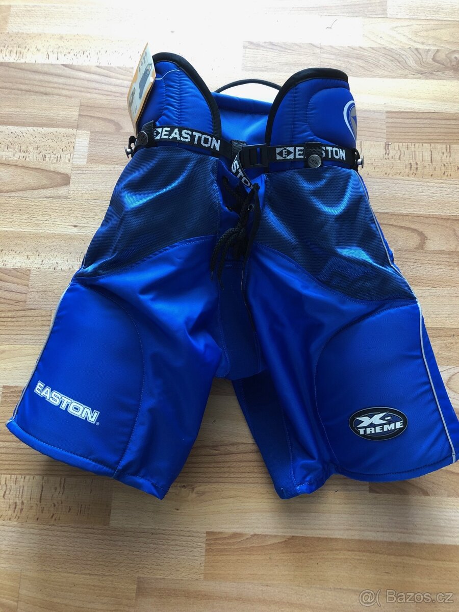 Hokejové kalhoty Easton, svetle modré vel. 160 cm