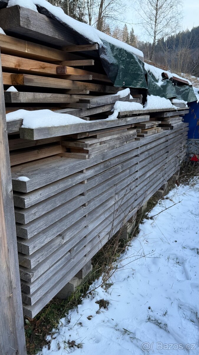 Fošny smrk 175x50x4000 mm