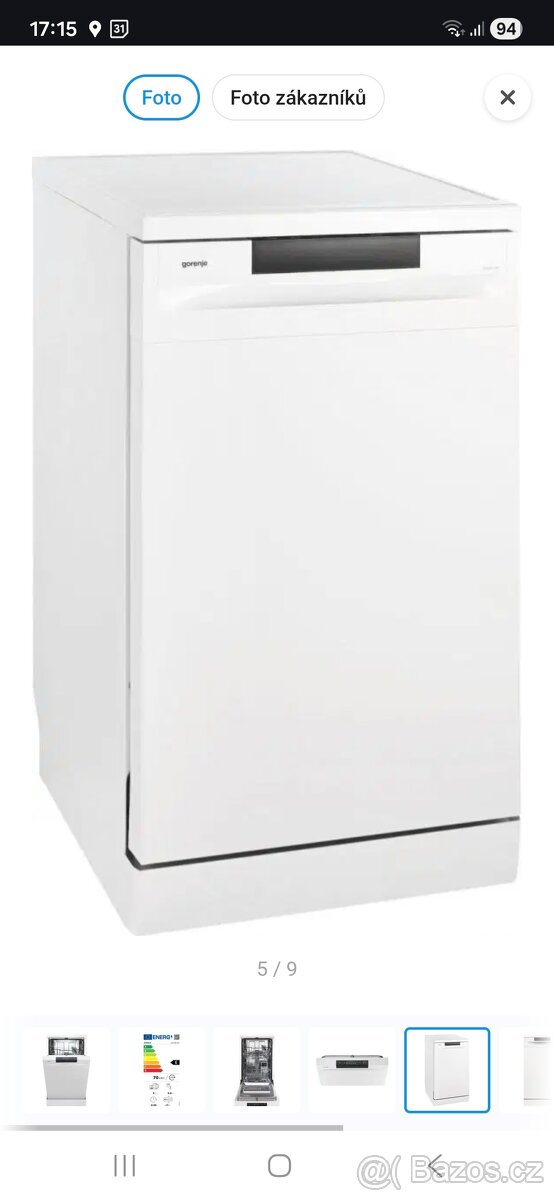 Myčka GORENJE GS520E15W