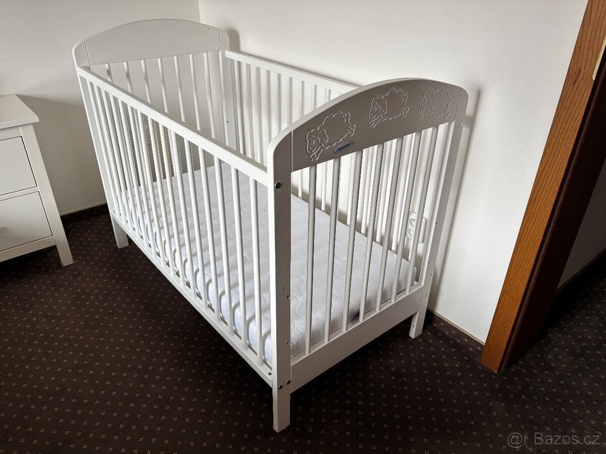 Dětská postýlka + Matrace TRÄUMELAND