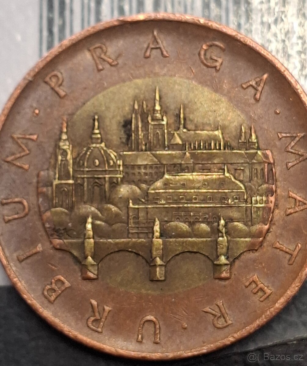 50 kč 2017 chyba razby