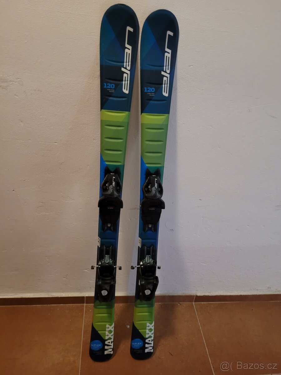 Dětské lyže Elan 120 cm.