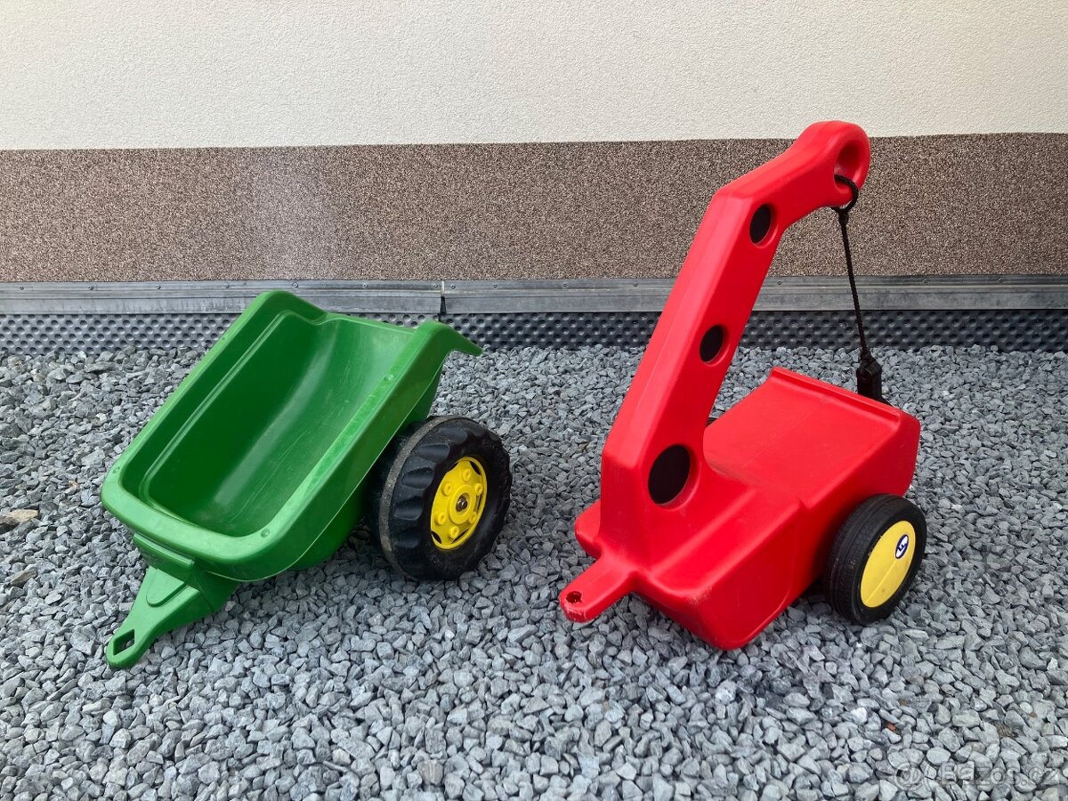 Dětský valník/vozík/přívěs Rolly Toys