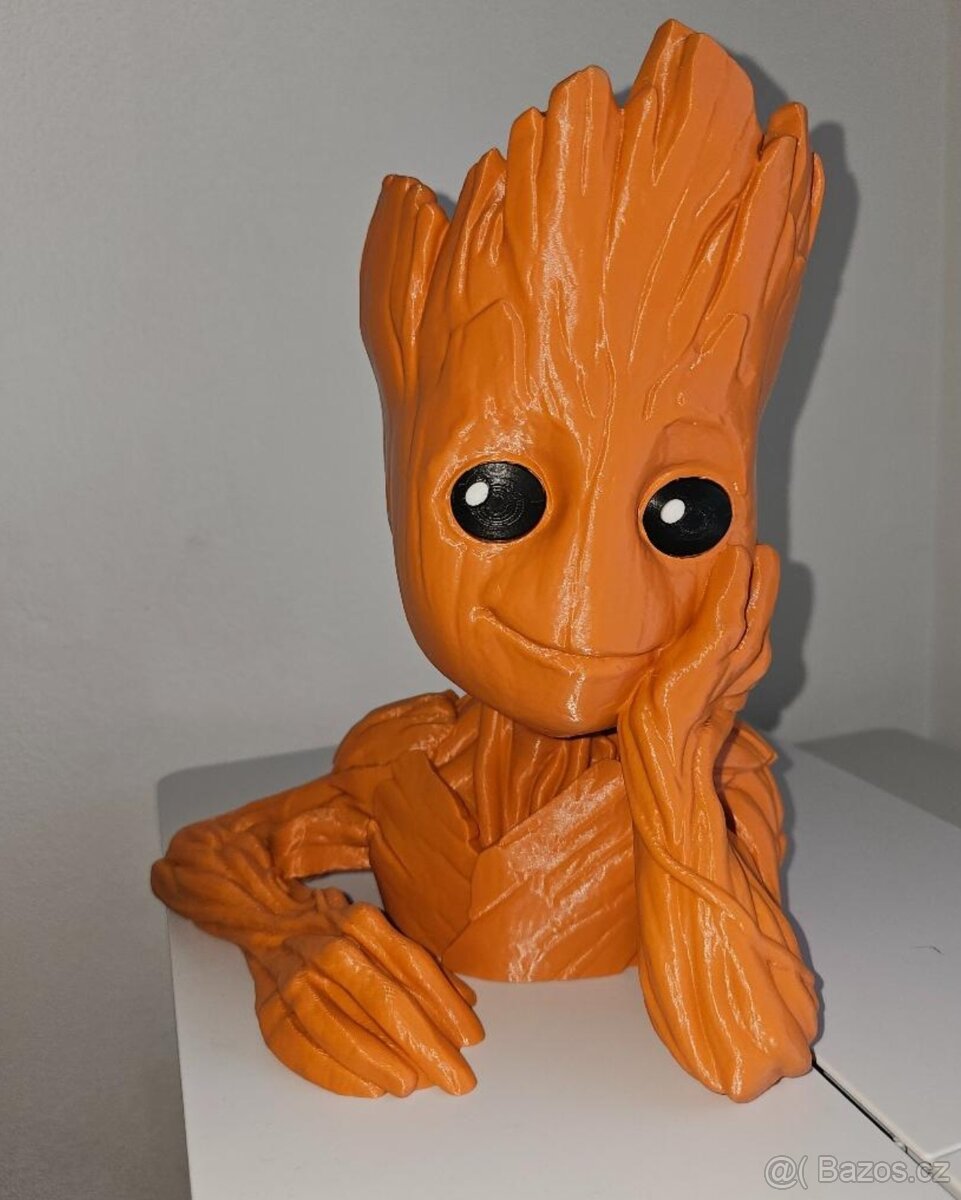 Groot květináč, 3d tisk