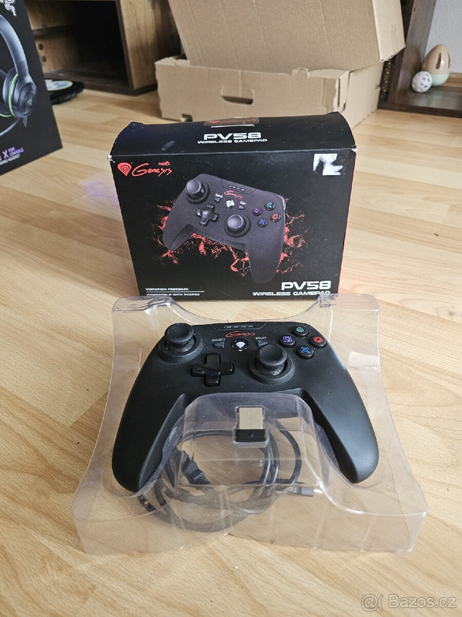 Bezdrátový gamepad Genesis PV58 pro PC