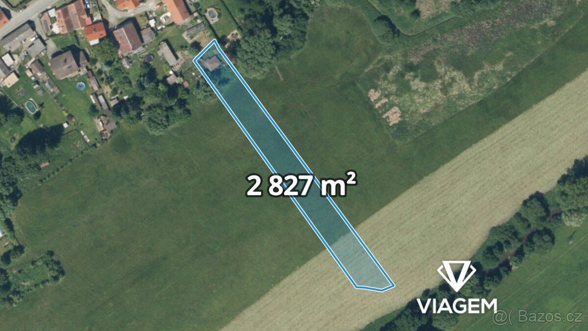 Pole 2 827 m², Podíl 17 % o výměře 471 m²