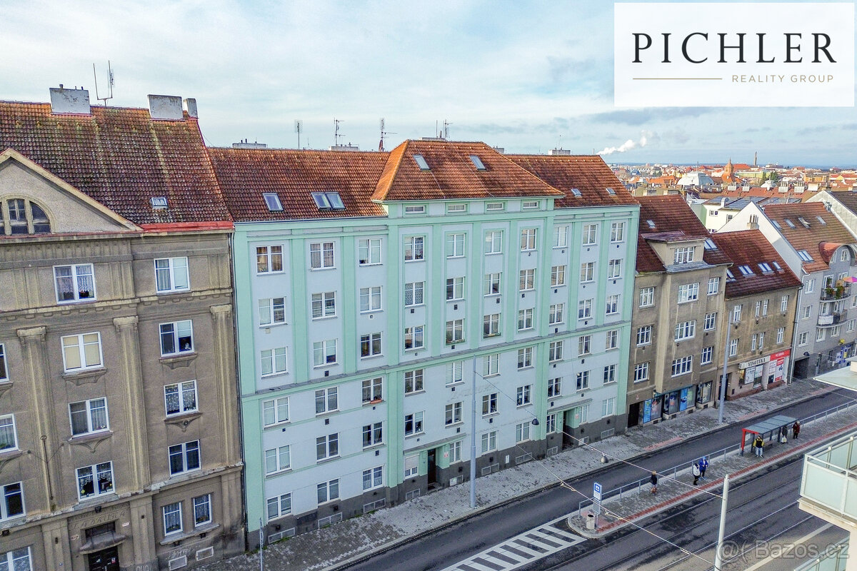 Pronájem bytu 2+kk, 46 m²,  Plzeň - ulice Koterovská