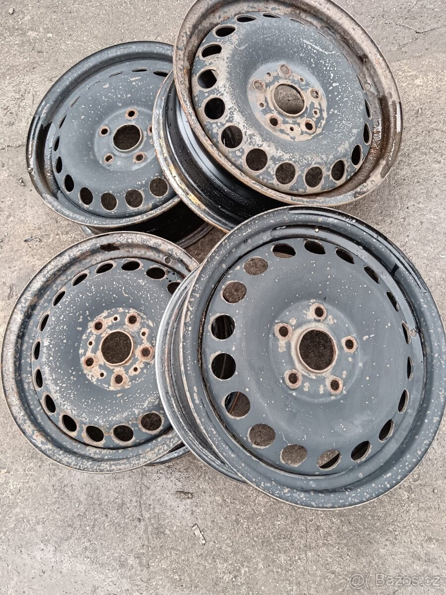 Plechové disky 5x112R15