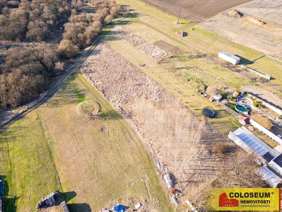 Oslavany, pozemek pro výstavbu RD, výhodná investice, 2 522 