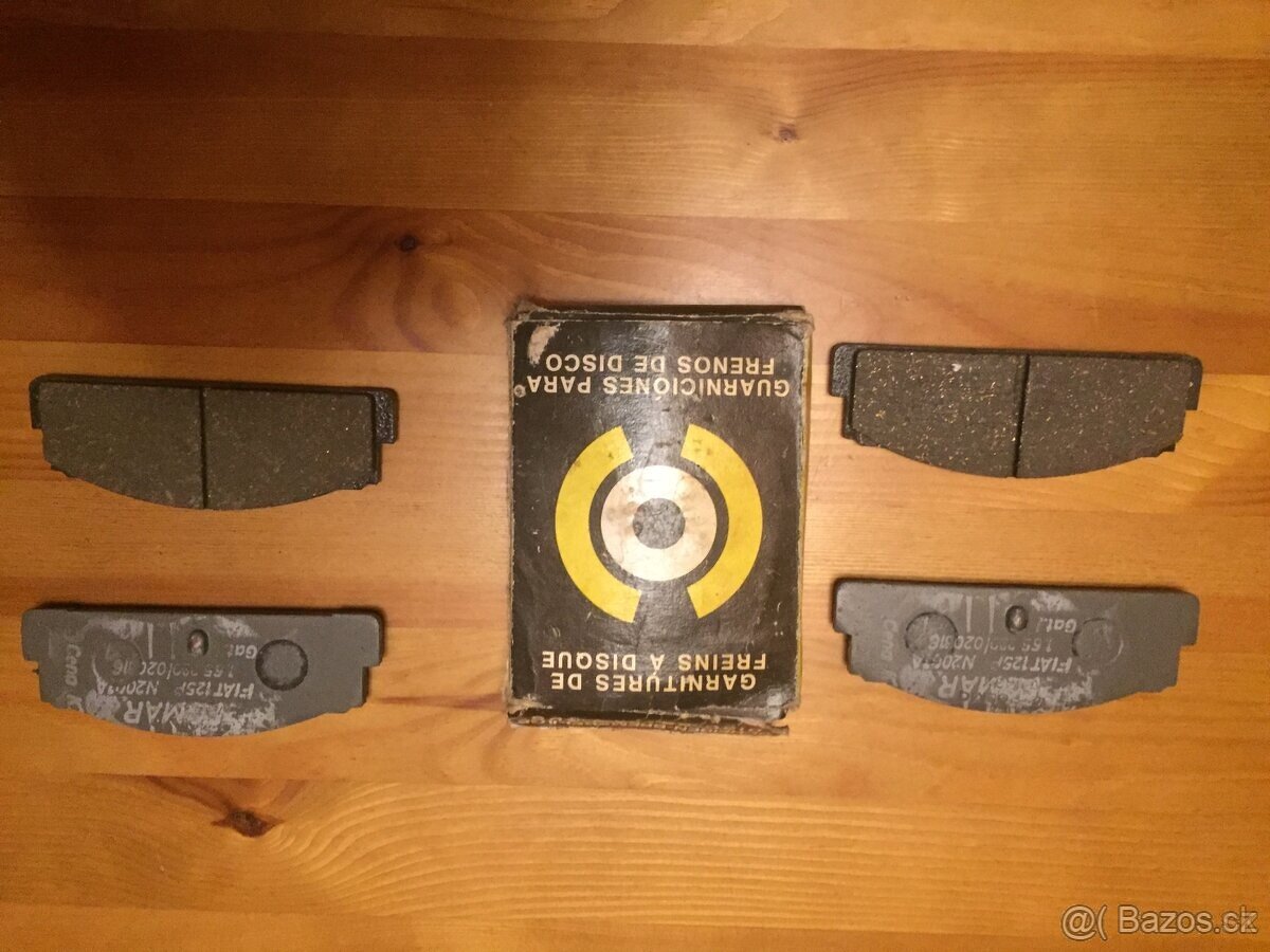 Predám brzdové doštičky na Fiat 125p