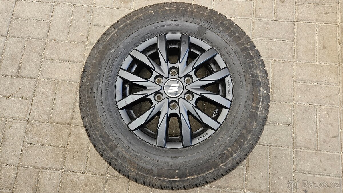 Zánovní Zimní Alu 6x130 225/75 R16CP Sprinter Crafter