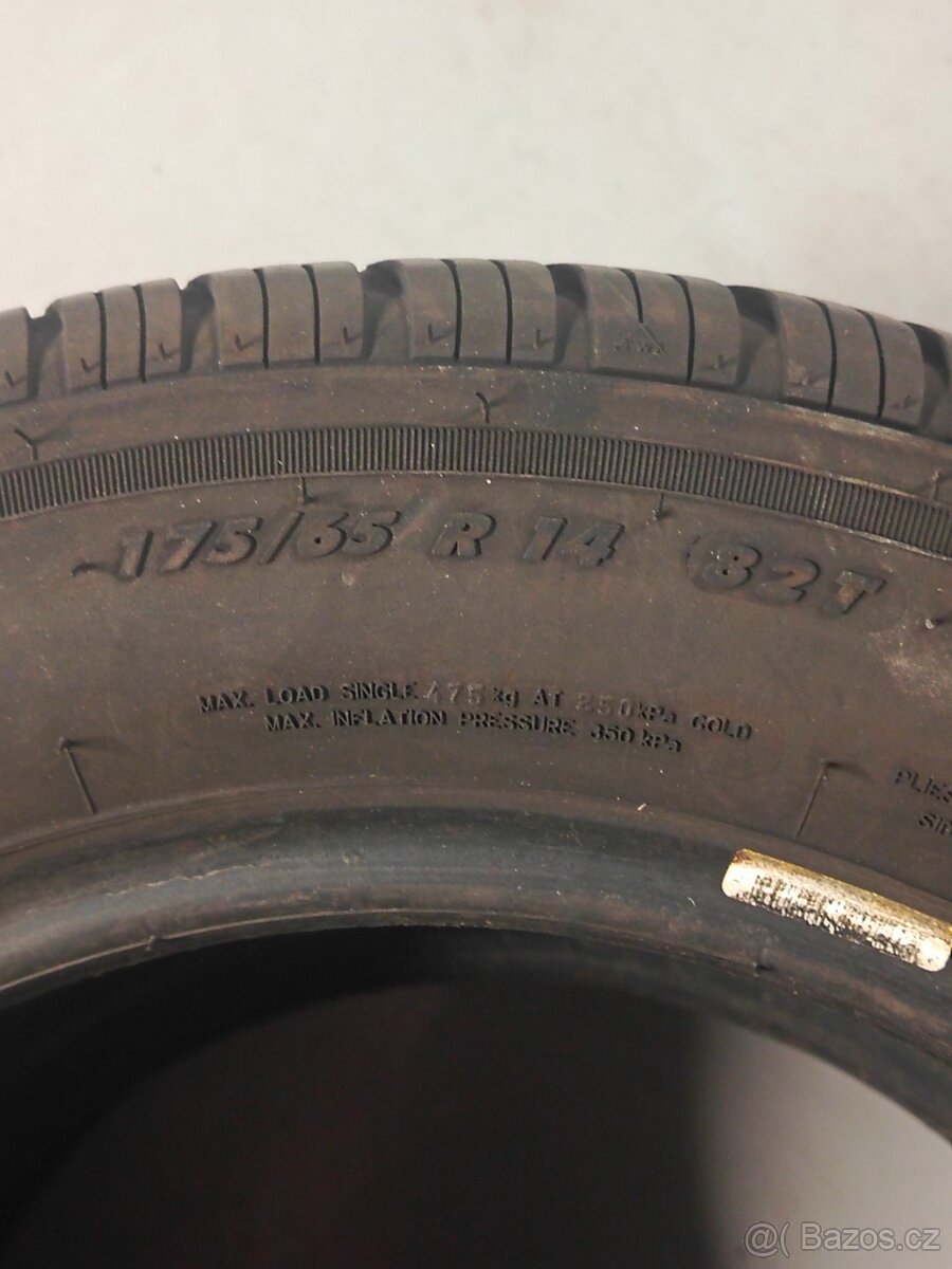 Prodám 2ks pneu 175/65/14