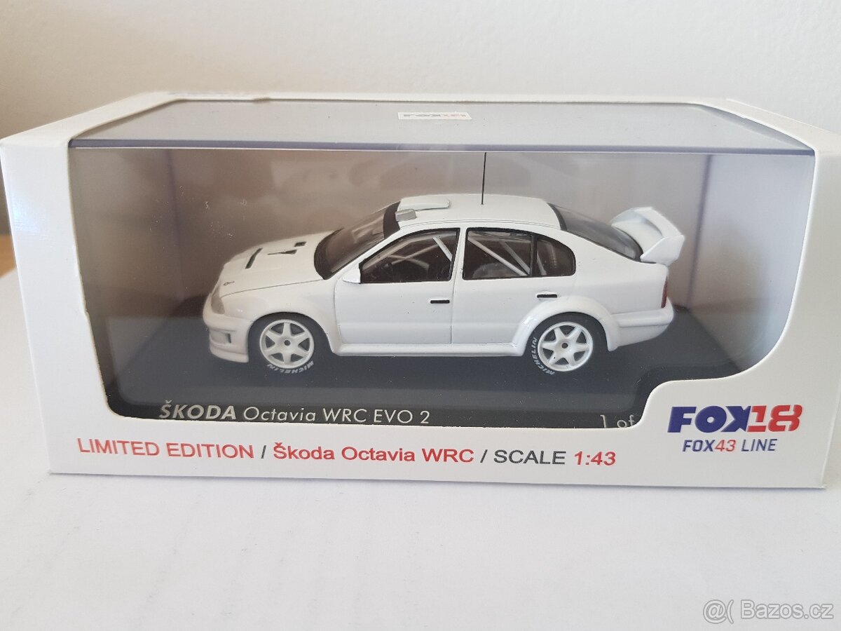 1:43 Rally Octavia Wrc Plain body
