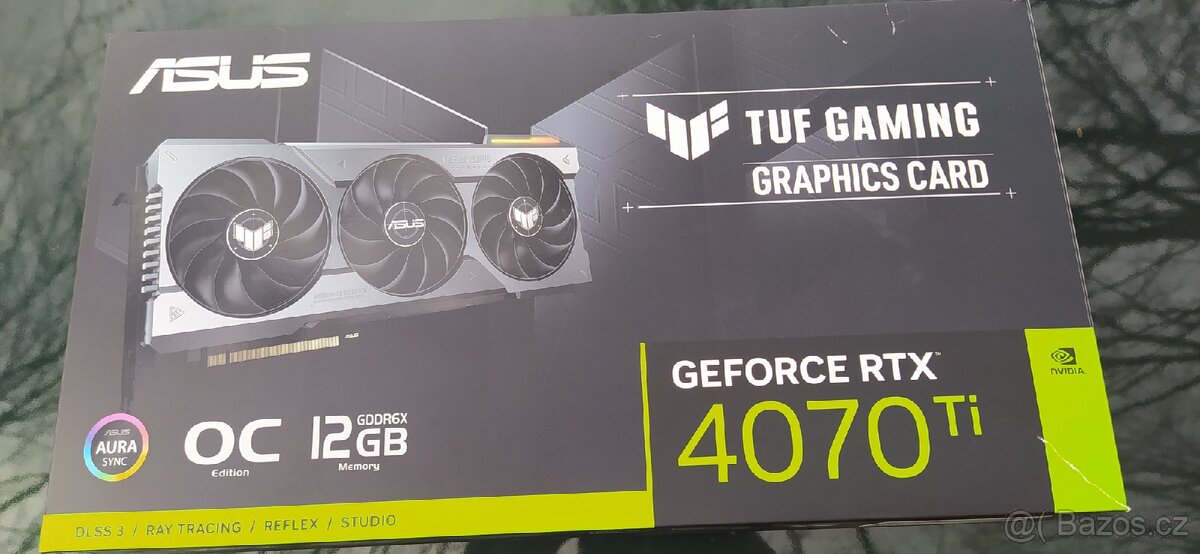 Grafická karta Asus TUF 4070 Ti Gaming OC