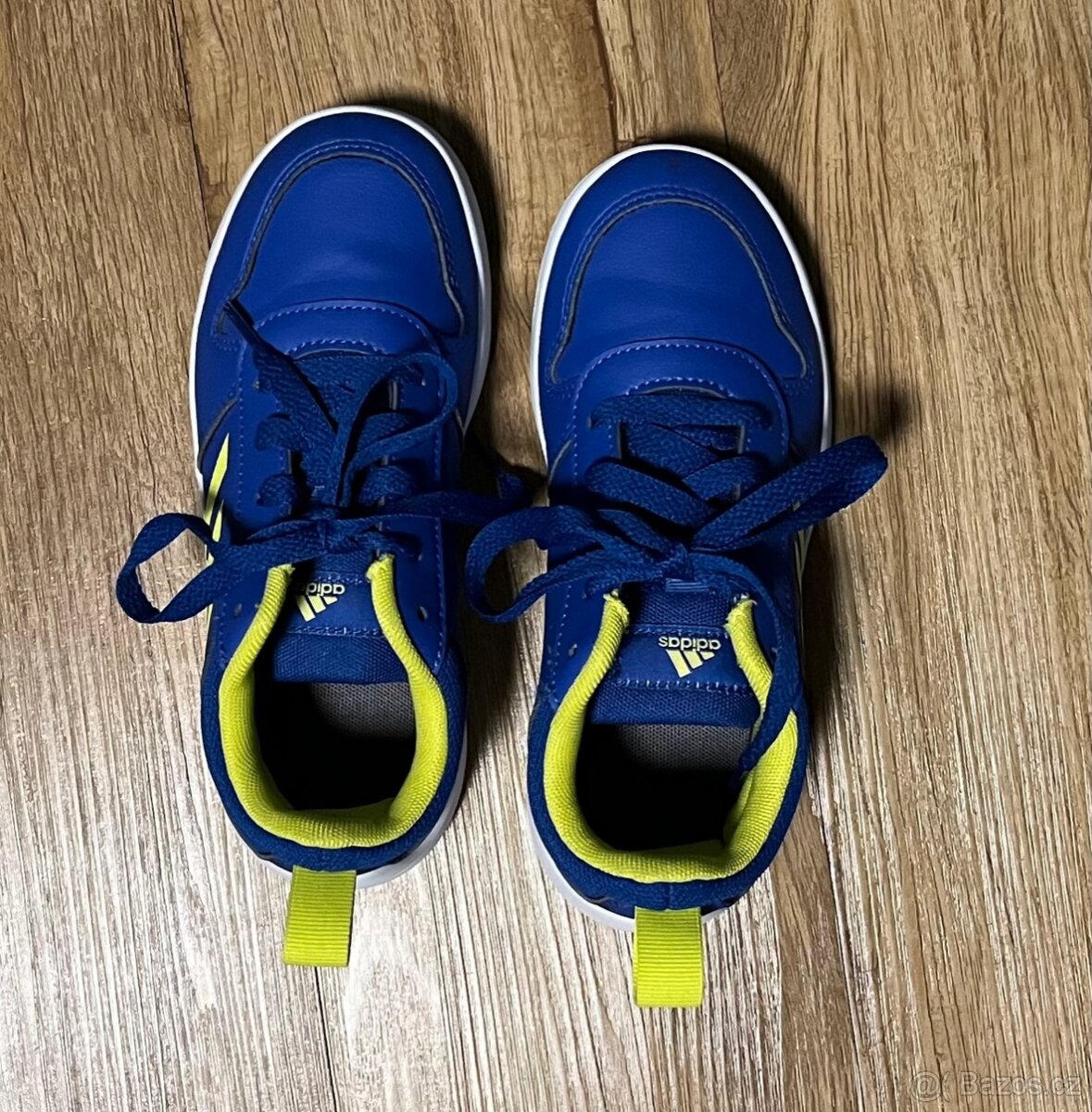 Modré chlapecké tenisky Adidas