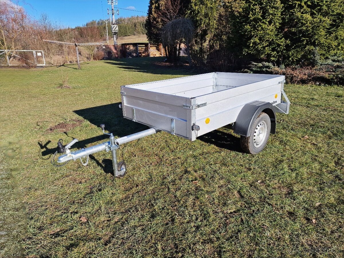 Přívěsný vozik Agados NP-7 D-207cm,Š-125cm STK 1/2031