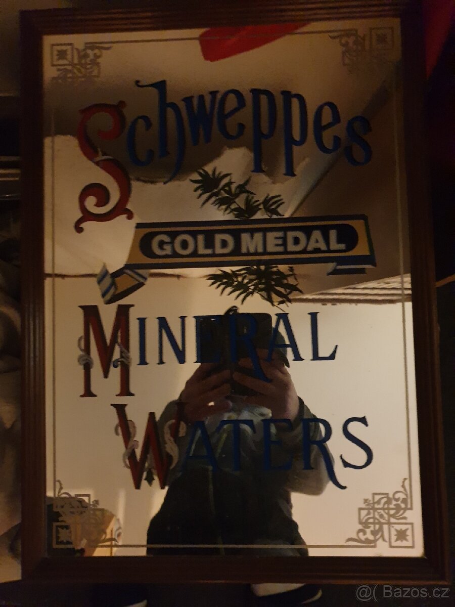 Schweppes (Gold medal) Mineral waters ZRCADLO