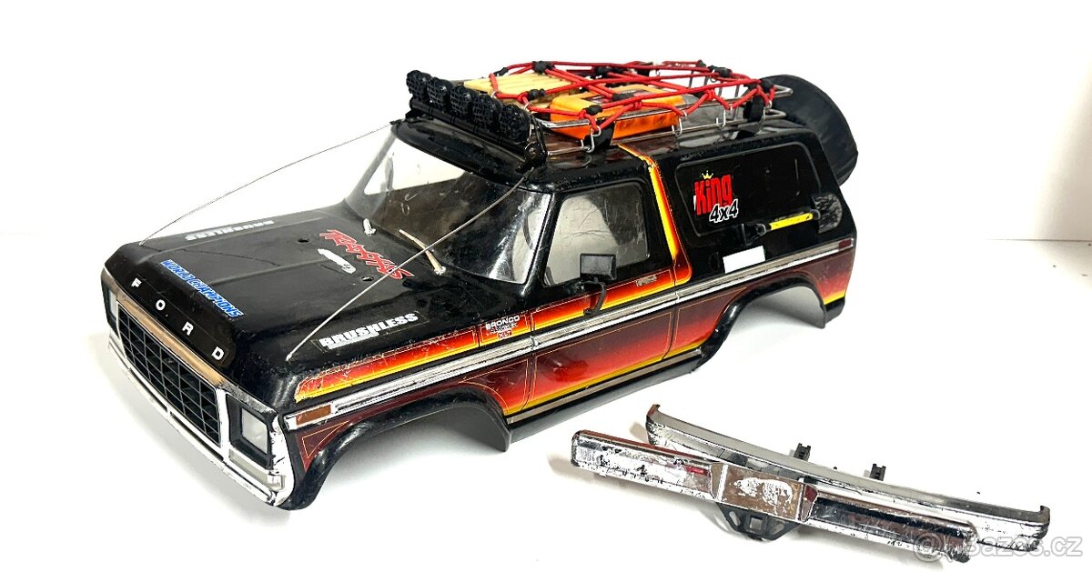 BAZAR Traxxas osvětlená karosérie Bronco 1979 TRX-4 + nárazn