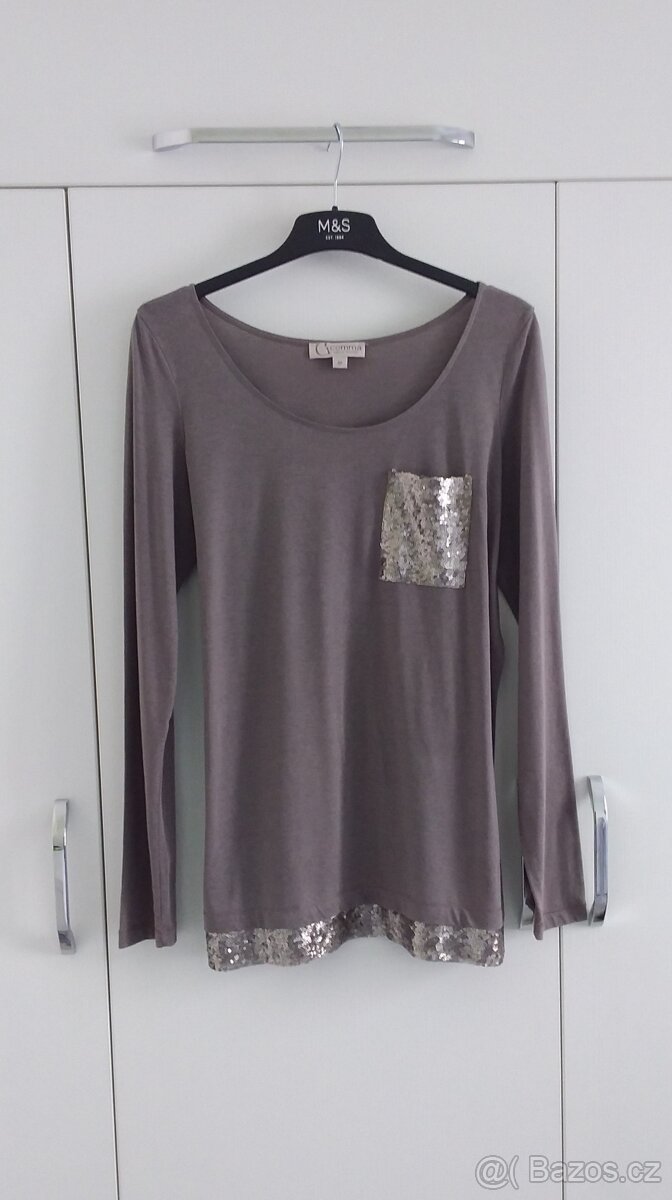 Elegantní dámské tričko vel. M/L 40/42
