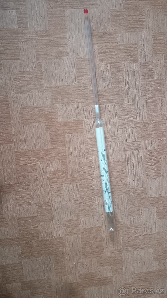 Rtuťový zavařovací teploměr