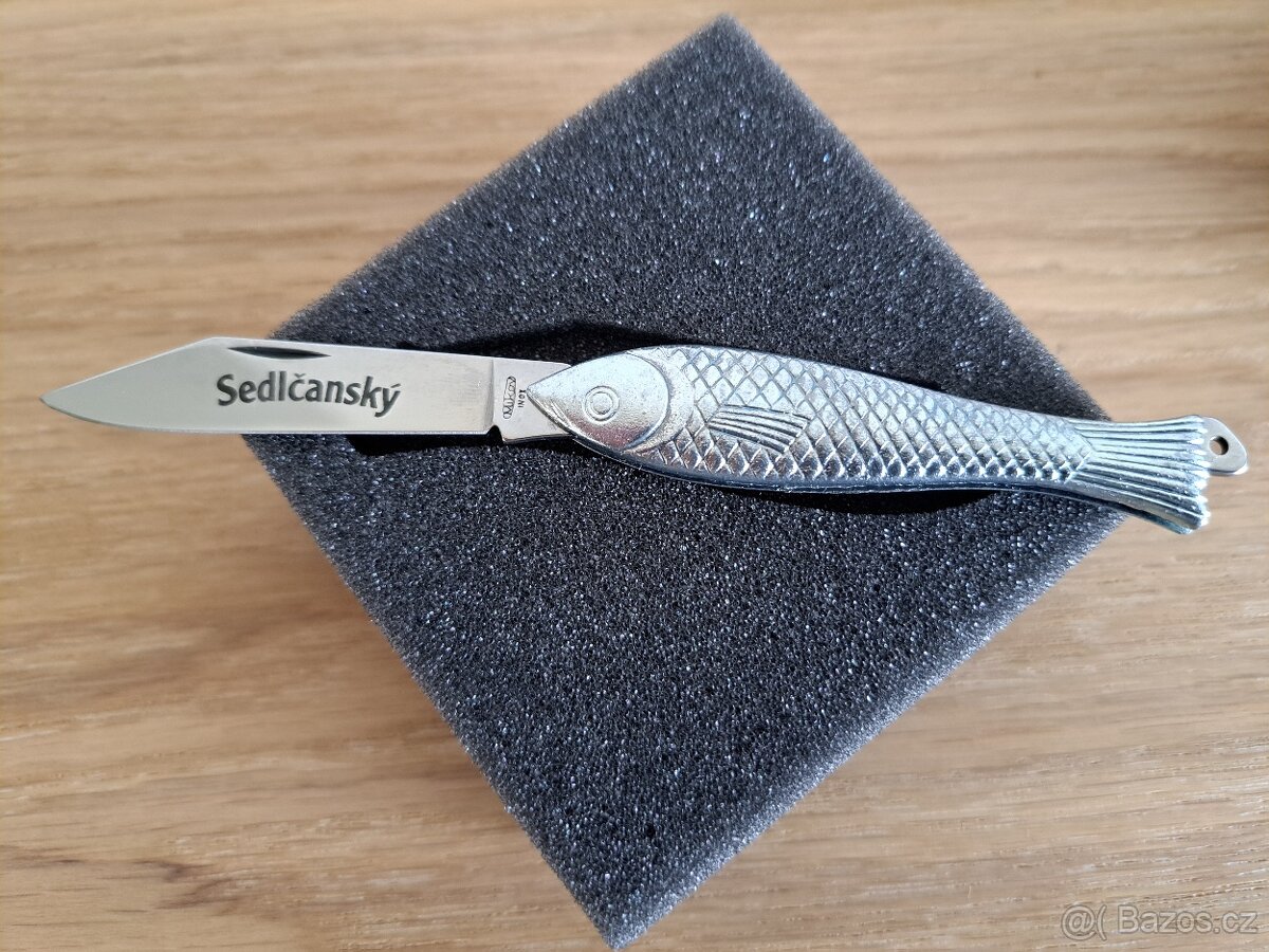 Skládací kapesní nůž rybička Mikov