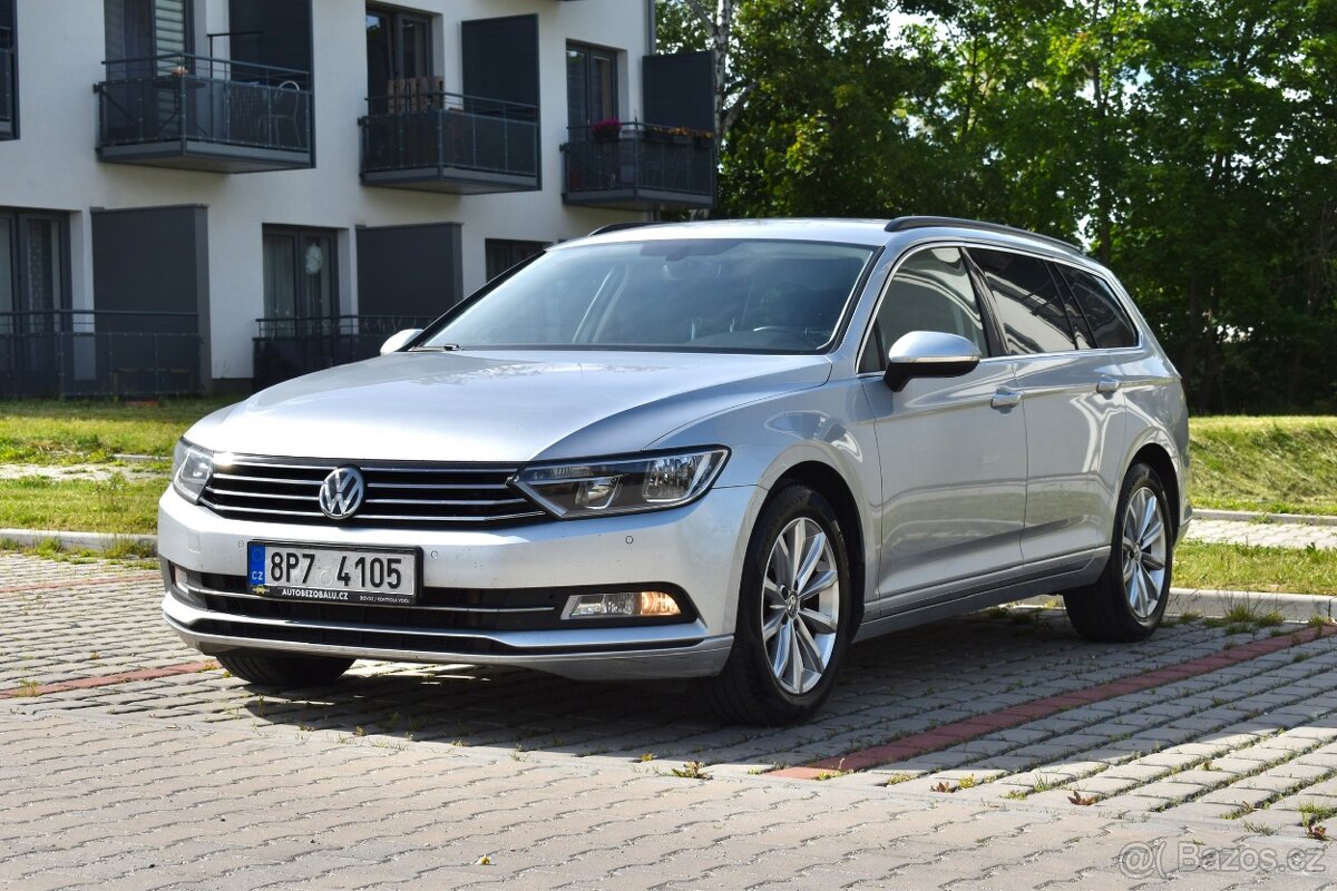 VW Passat B8 2.0 TDi/2014/110kw/Manuál/193tkm/ACC/Tažné