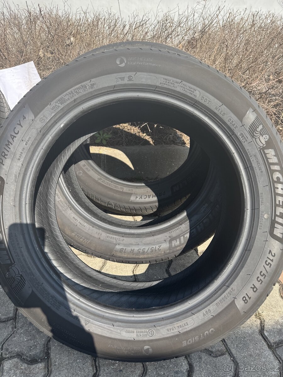 Letní pneu 215/55 R18