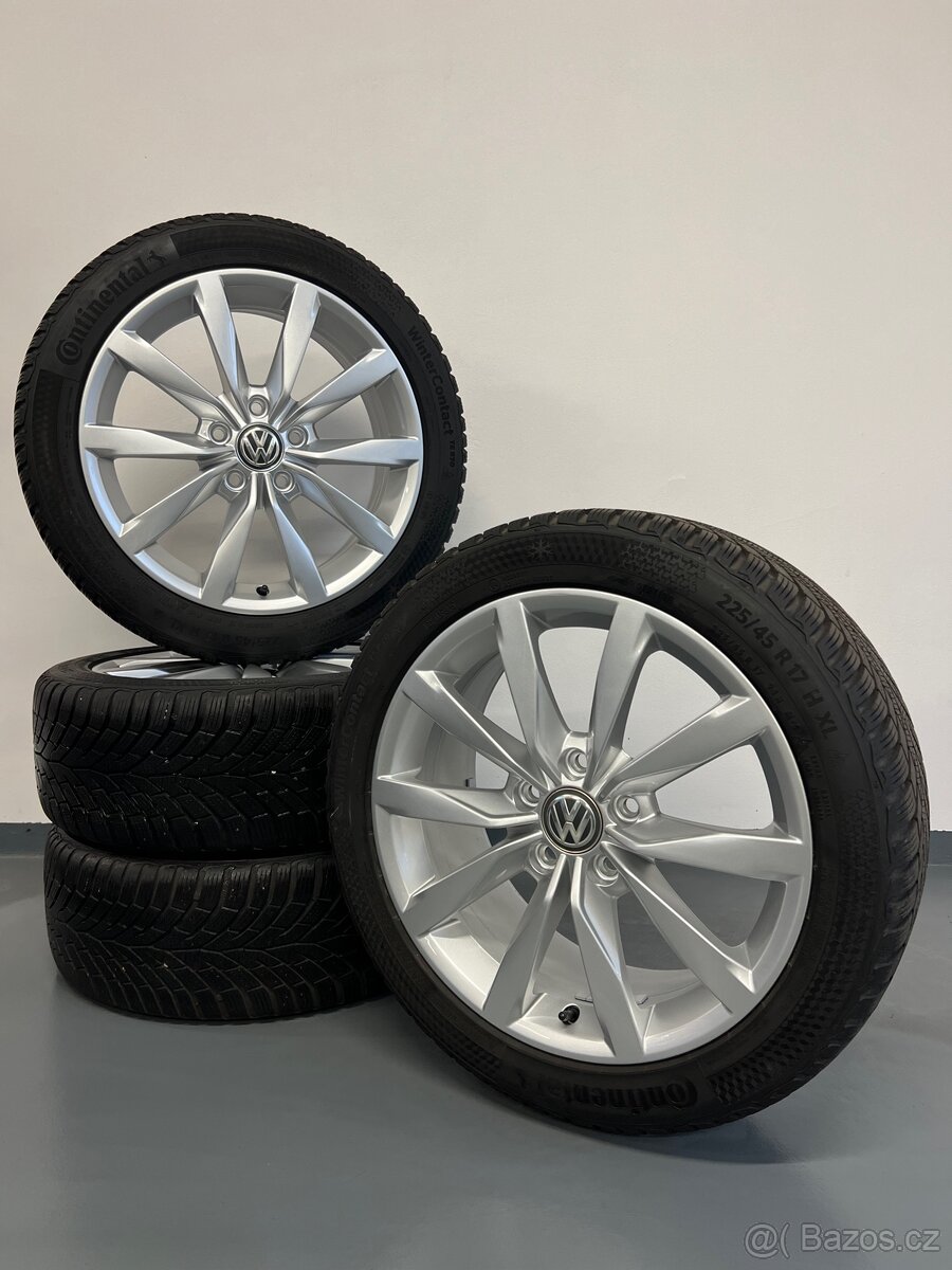 ❄️ Zimní Alu kola Dijon, VW Golf 7, 5x112 r17