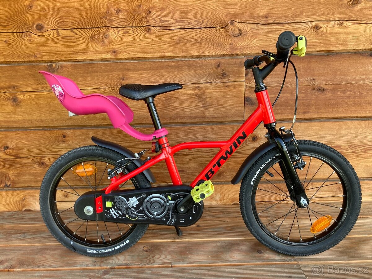 Dětské kolo 900 4–6 let Racing červené "16"