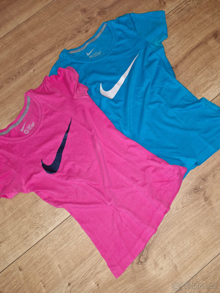 2 ks orig.tričko NIKE vel.XS - S