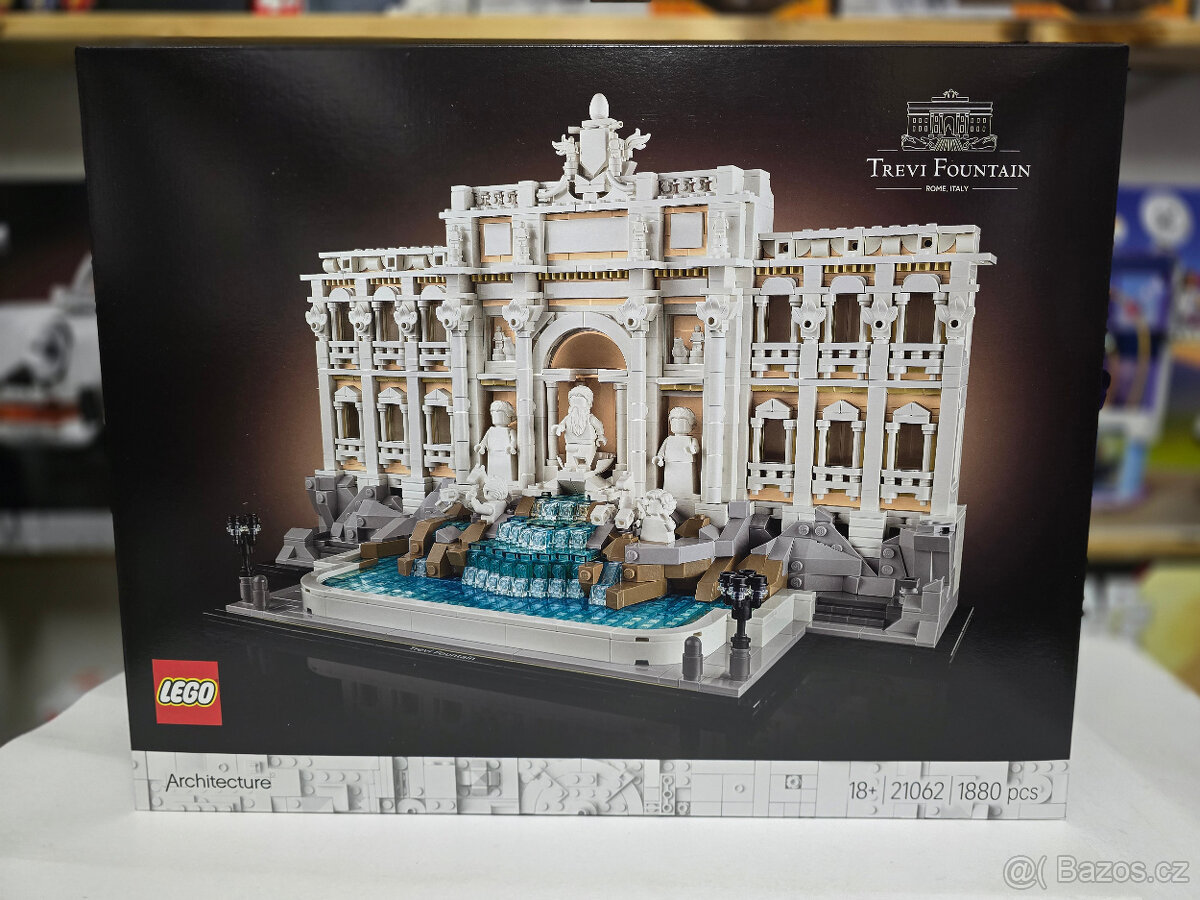 LEGO® Architecture 21062 Fontána di Trevi + dárek