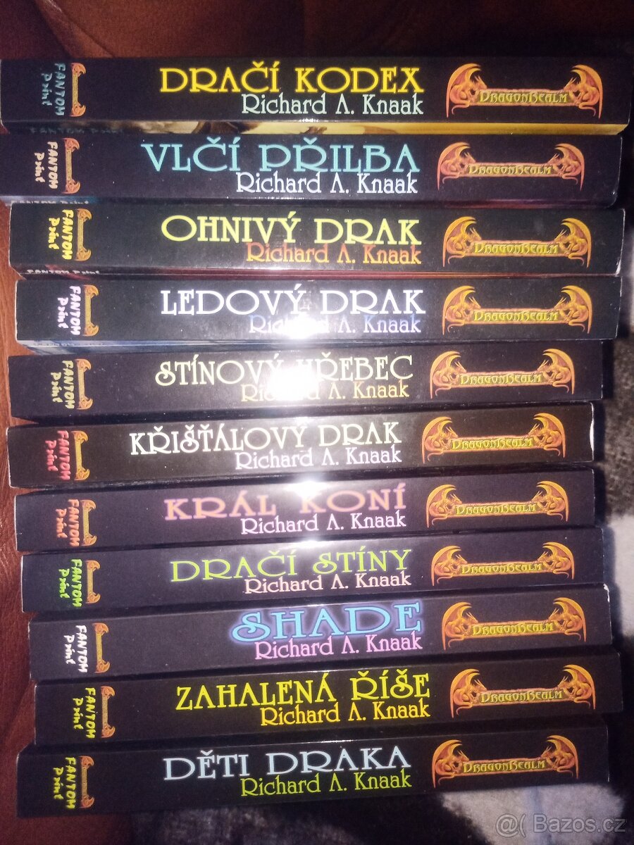 Téměř kompletní série světa DragonRealm- Richard A. Knaak