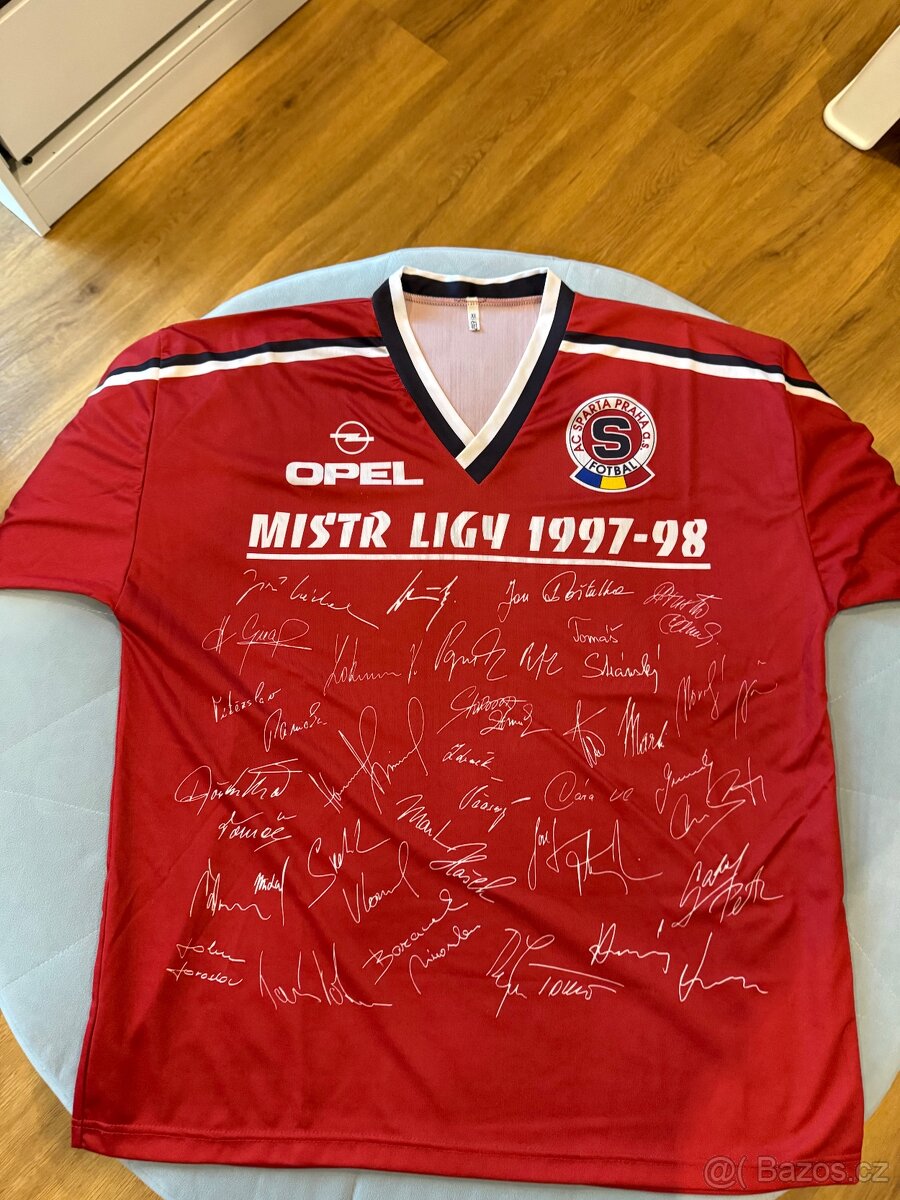Dres AC Sparta Praha mistr ligy, rarita,super stav, Praha