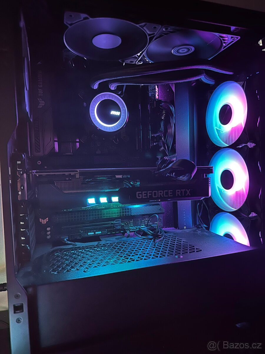 Herní Pc i9 14900kf rtx 3080ti 64gb ddr5 wifi