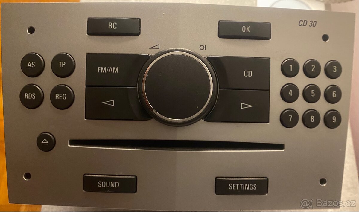 Autoradio Opel CD30 pro Astra H