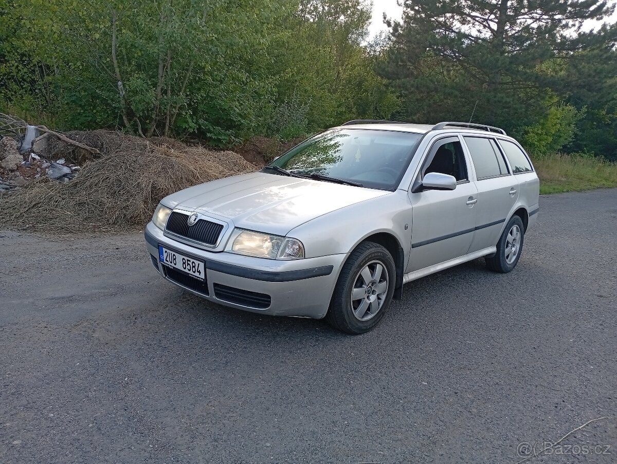 Octavia AUTOMAT bez koroze 1.9 TDI stk 2027 malá spotřeba