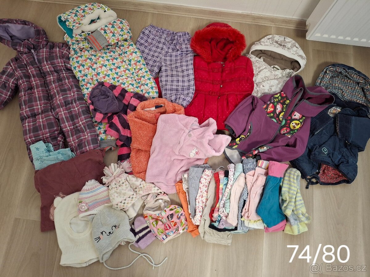 Set Oblečení holka 74/80