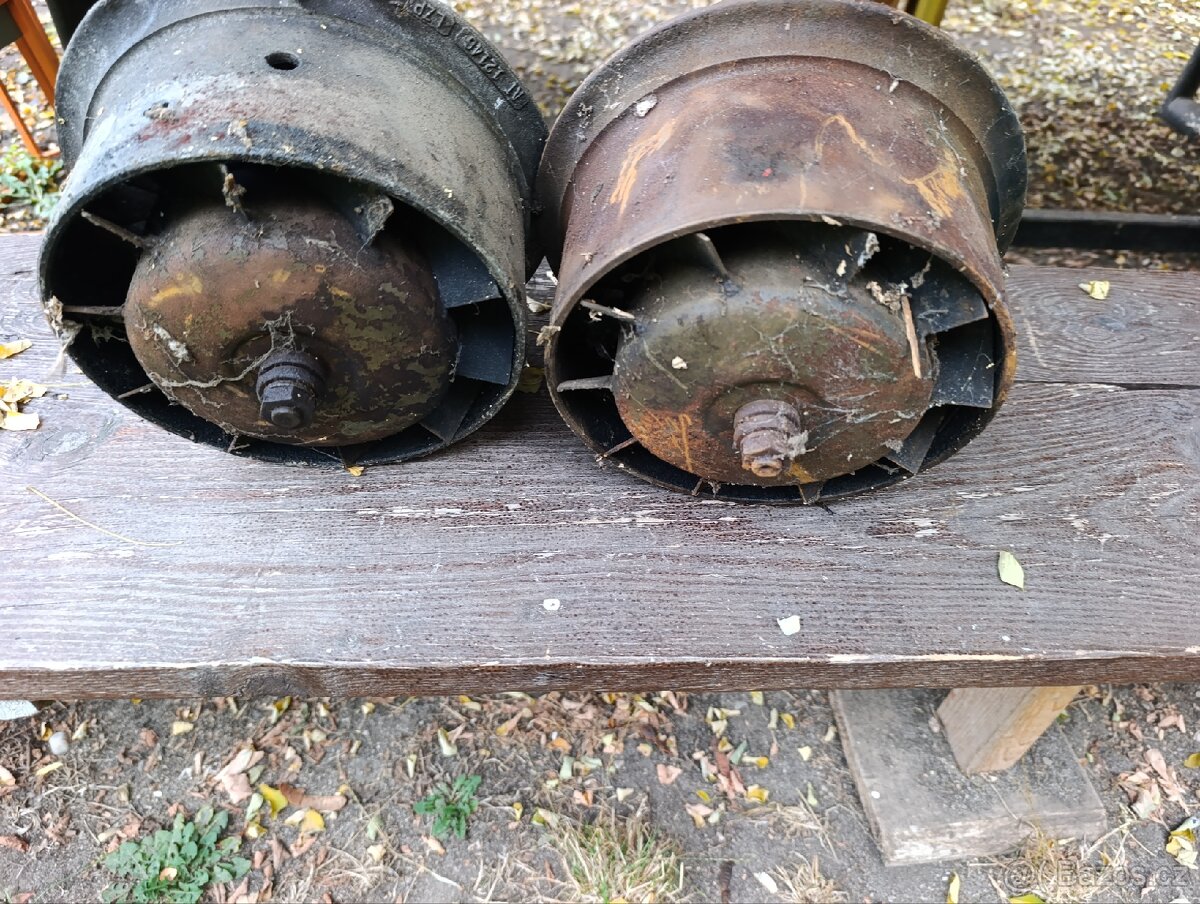 Ventilátor a Dinamo Tatra 805