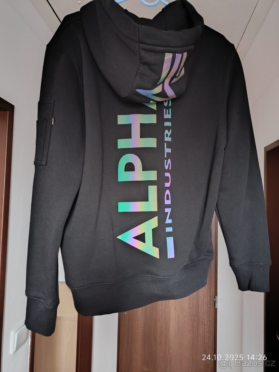 Mikina Alpha Industries.vel  M