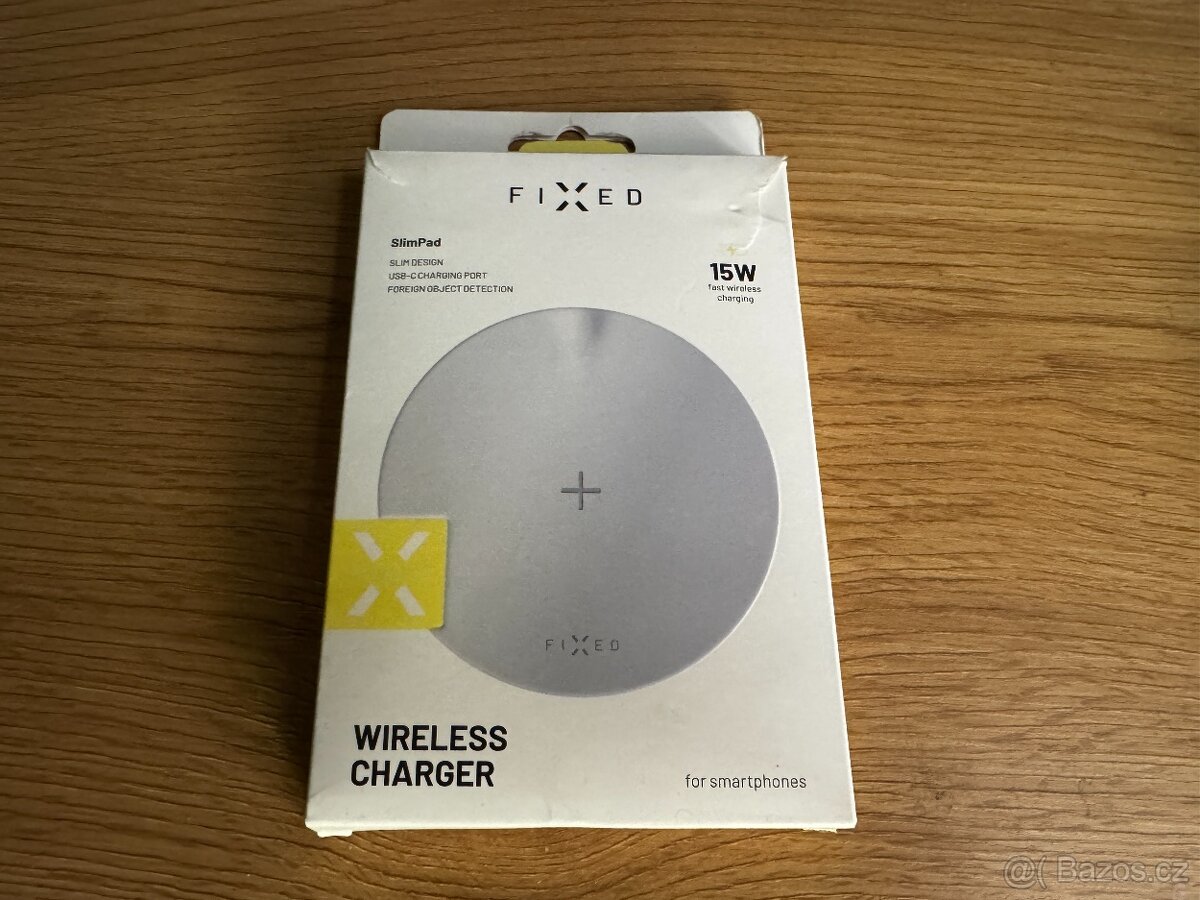 Bezdrátová nabíječka Fixed SlimPad bílá