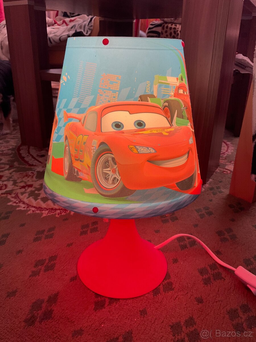 Cars dětská lampička