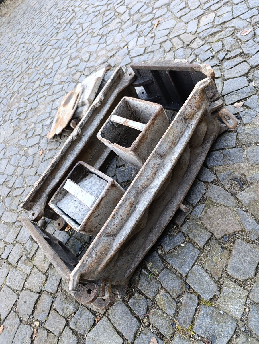 Forma na staré tvárnice, staré ztracené bednění