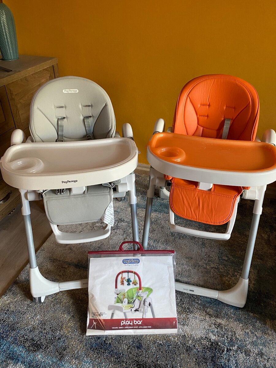 Dětská židlička Peg Perego 1+1 zdarma dvojčata