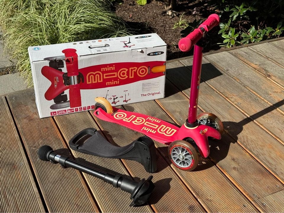 Dětské odrážedlo Mini Micro Deluxe, růžové