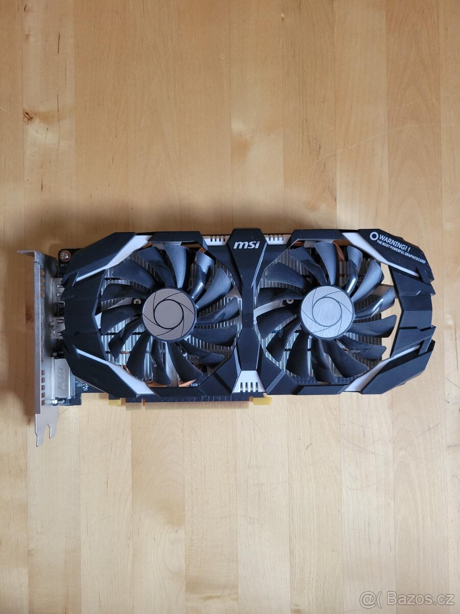 MSI GeForce GTX 1060 ARMOR 3G