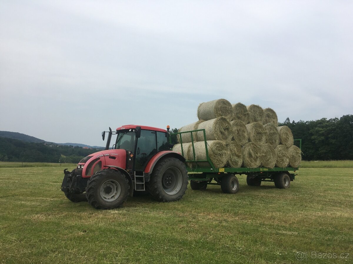 Seno, senáž, doprava