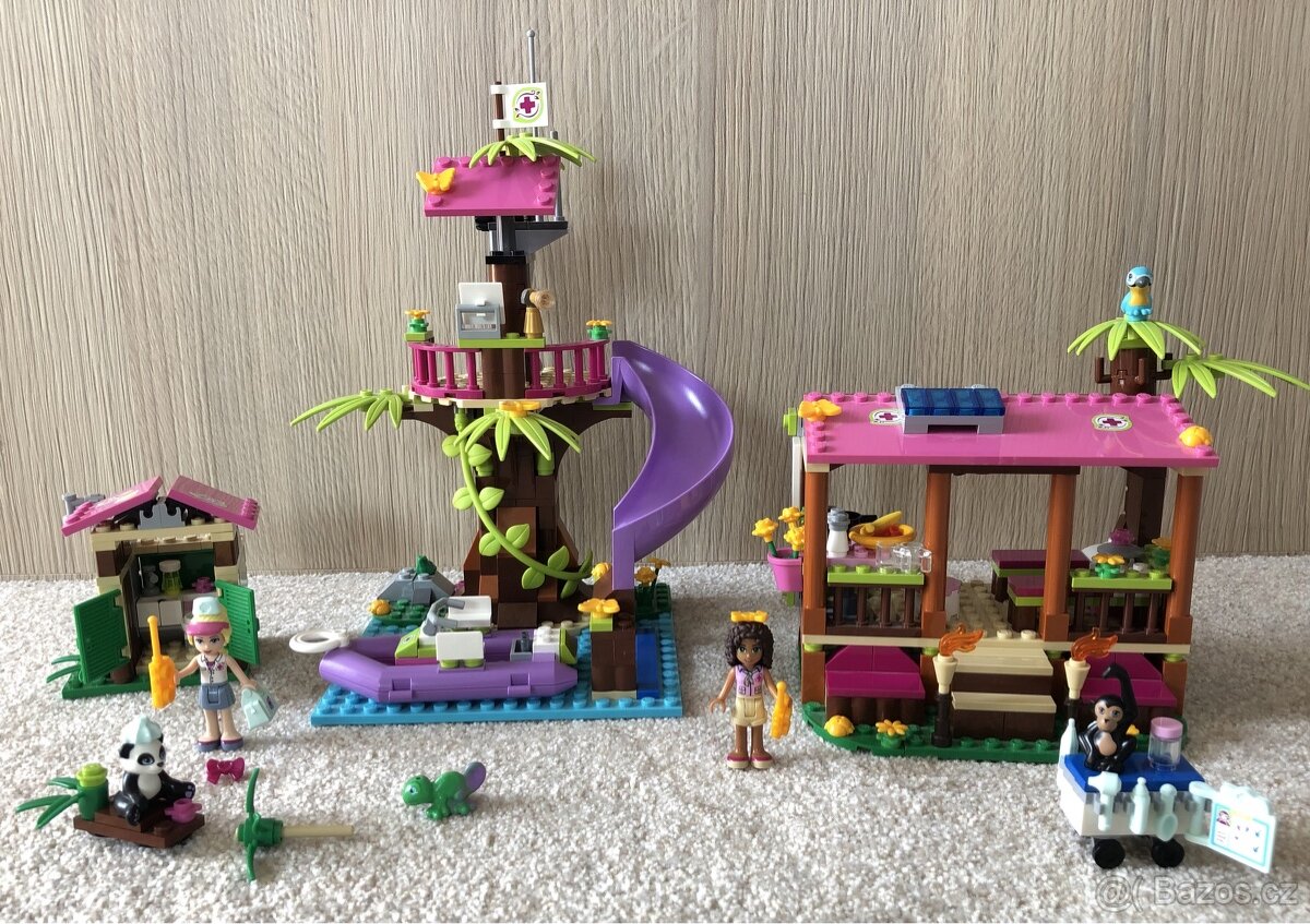 LEGO Friends - Základna záchranářů v džungli 41038