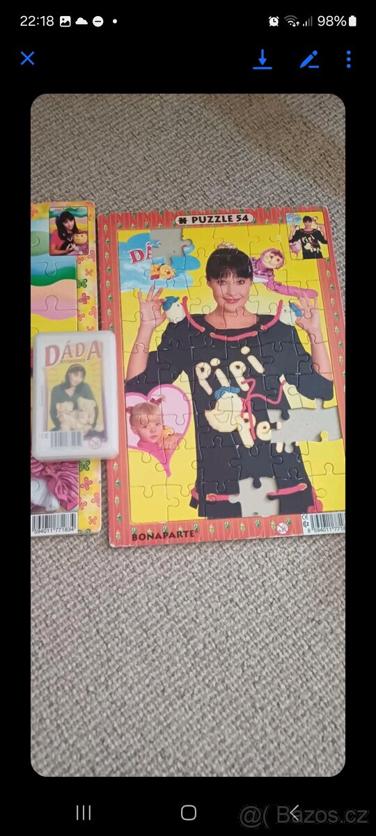 Koupím puzzle Dáda